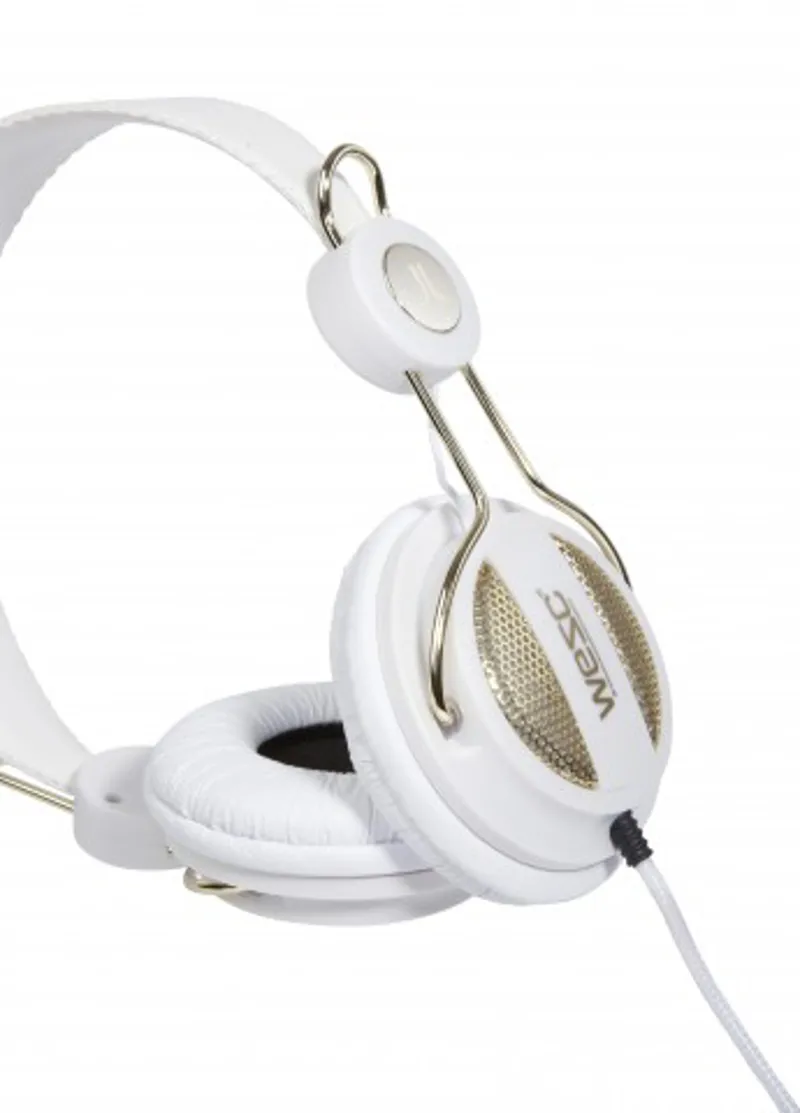 WeSC Oboe Golden Headphones - White-1